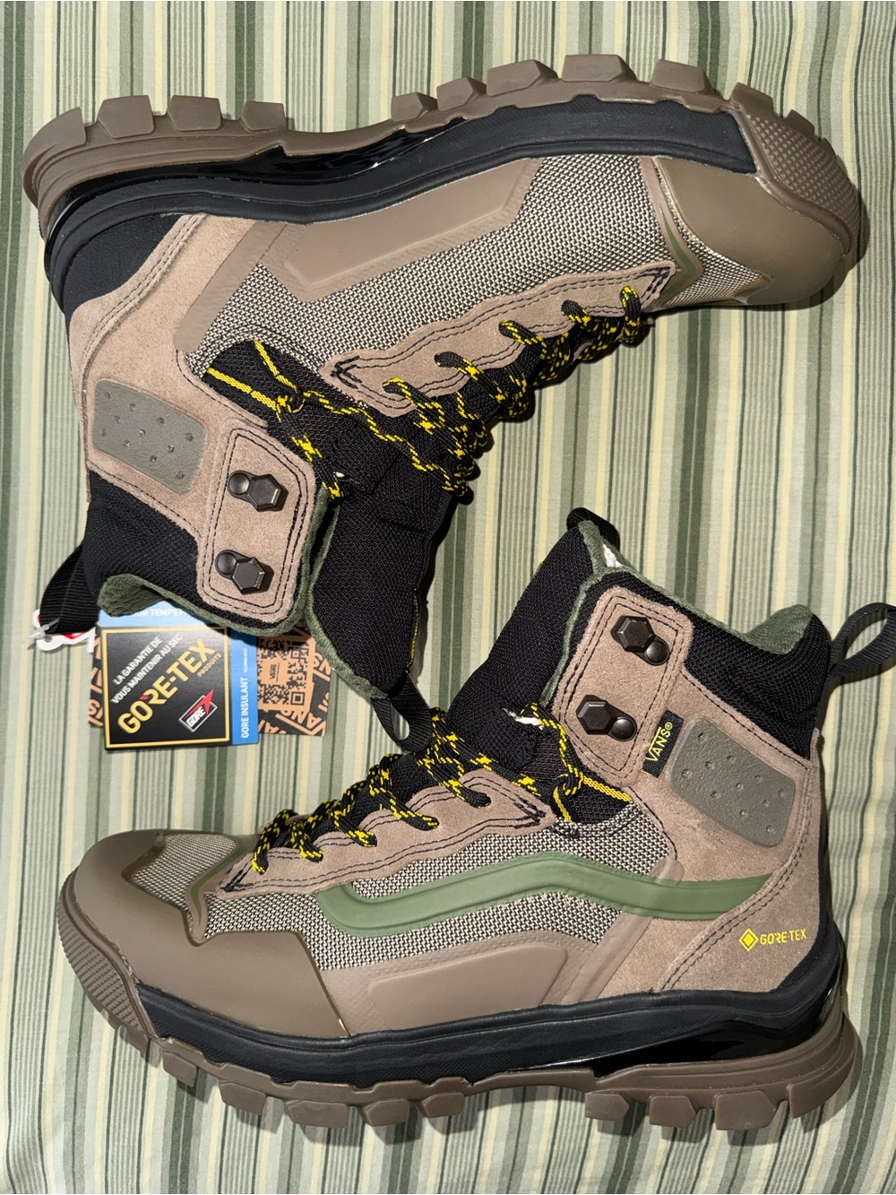VANS UltraRange EXO Hi GORE-TEX MTE-3 Brown/Green/Black 500383 Men's Size US 8
